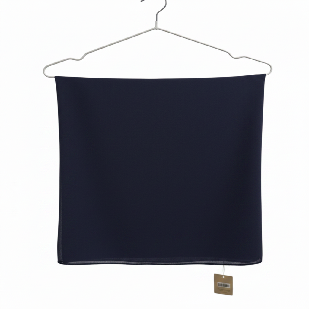 Chiffon Headwrap (Navy)